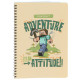 Cahier spirale Minecraft Aventure 24 CM