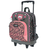 Backpack with wheels Chacha Algebre 30 CM kindergarten - 1 Cpt