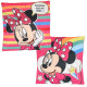 Coussin Minnie Arc-en-ciel 40 CM