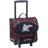 Cartable à roulettes Harry Potter Wizarding World 38 CM Haut de gamme