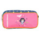 DC Comics Super Heroes CHIBI Rectangular Pencil Case 22 CM - 2 Compartments