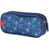 Trousse rectangulaire KIP BOY 22 CM - 2 Cpt