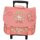 HELLO KITTY Flowers 38 CM Rolling Backpack - High-end