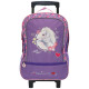 Sac à dos à roulettes Bella Sara 43 CM Cartable Cheval Blanc