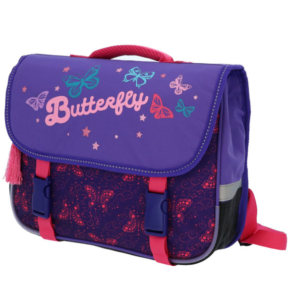 Butterfly Violet Schoolbag 38 CM High-End