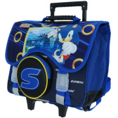 Rugzak met wieltjes Sonic The Hedgehog 41 CM - 2 vakken