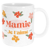 Grandma Mug I Love You Glitter