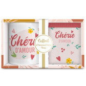 Coffret Mug et Chaussettes Cherie d'Amour