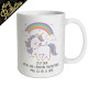 Taza de lentejuelas Licorne Fantástica