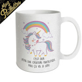 Glitzerbecher Fantastische Licorne