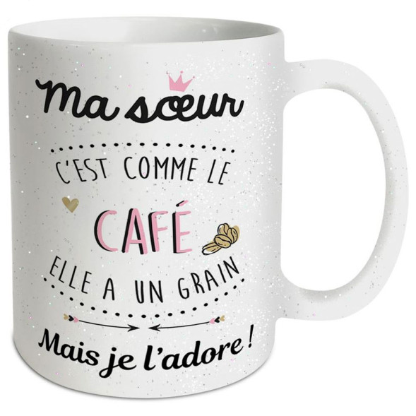 Taza Hermana Café Brillantina