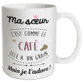 Zuster Mok Koffie Glitters