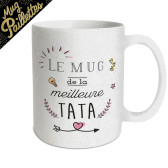 Glitzertasse Beste Tante