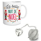 Coffret Mug et Boule à Thé Noël
