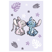 Plaid Stitch et Angel 100 x 150 cm - Couverture polaire