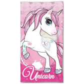 Asciugamano da bagno Licorne Ragazza 140 x 70 cm