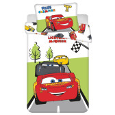 Bettwäsche-Set Baumwolle Cars Champions 100x135 cm und Kissenbezug