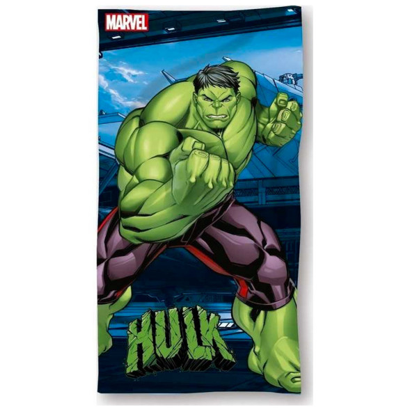 Asciugamano da bagno Hulk Marvel 140 x 70 cm