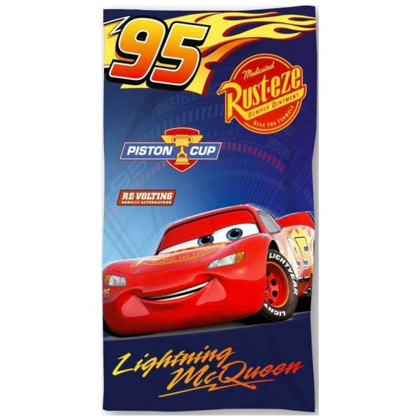 Toalla de baño Cars Disney 140 x 70 cm