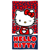 Badetuch Hello Kitty Rot 140 x 70 cm