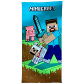Minecraft bath towel 140 x 70 cm