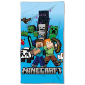 Asciugamano da bagno Minecraft 140 x 70 cm