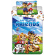 Set copripiumino in cotone Paw Patrol Friends 100x135 cm e federa per cuscino