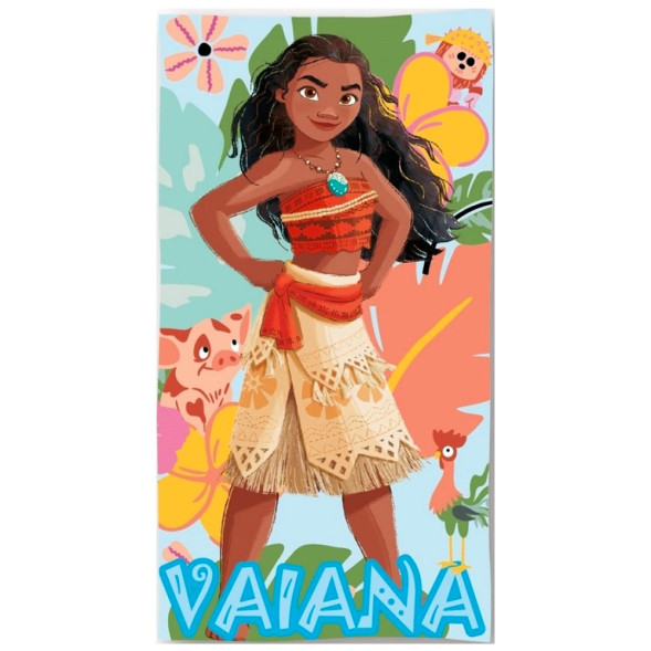 Asciugamano telo da bagno Vaiana Disney 140 x 70 cm