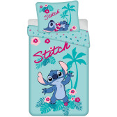 Juego de funda nórdica de algodón Lilo & Stitch 140x200 cm y funda de almohada
