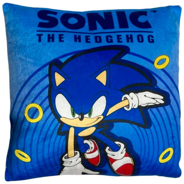 Cojín Sonic Azul 38 CM