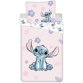 Juego de funda nórdica de algodón Lilo & Stitch 140x200 cm y funda de almohada