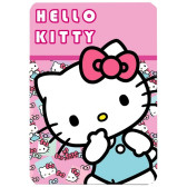 Fleece plaid Hello Kitty Roze 100 x 140 cm - Deken