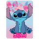 Plaid polaire Lilo et Stitch 100 x 140 cm - Couverture