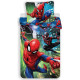 Juego de funda nórdica de algodón Spiderman Miles Morales 140x200 cm y funda de almohada