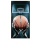 Basketbal badhanddoek 140x70 cm - katoen