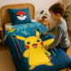 Dekbedovertrekset Pokemon 140x200 cm met Kussensloop