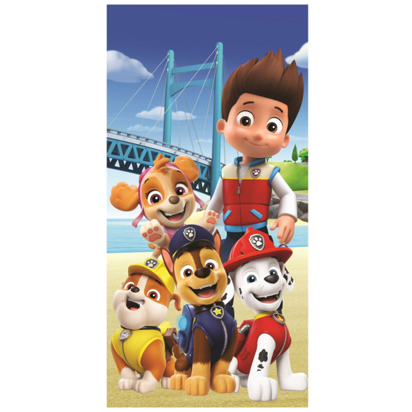 Toalla de baño Patrulla Canina Team 140x70 cm - algodón