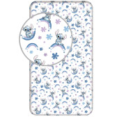 Spannbetttuch Baumwolle Lilo & Stitch 1 Person 90x200 cm