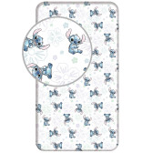 Spannbetttuch Baumwolle Lilo & Stitch 1 Person 90x200 cm