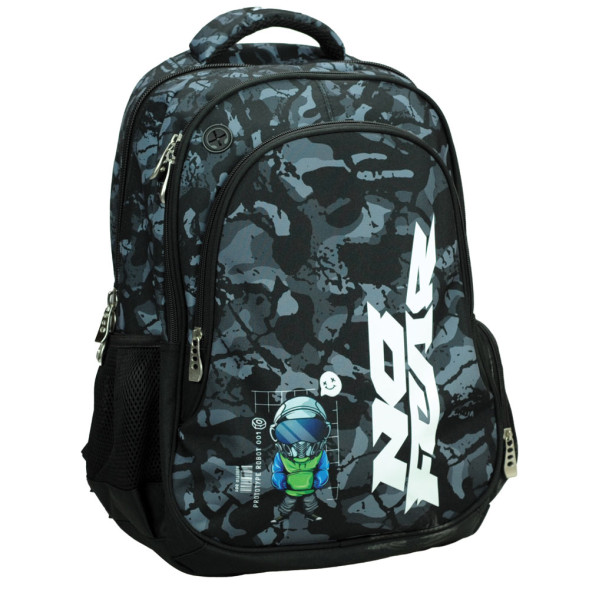 Zaino No Fear Robot 48 CM - 2 Scomparti