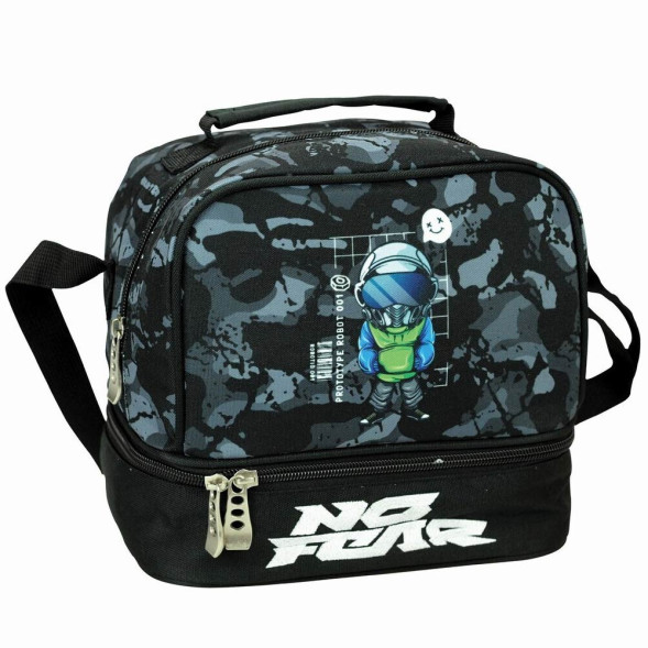 Bolsa de merienda No Fear Robot 21 CM - bolsa de almuerzo