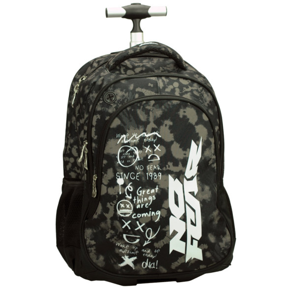 Rucksack mit Rollen No Fear Doodles 48 CM High-End-Trolley