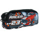 Trousse rectangulaire Street Racer Must 21 CM - 2 Cpt