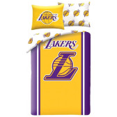 Set copripiumino Basket NBA Lakers 140x200 cm e Federa