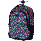 Mochila con ruedas No Fear Music 48 CM Trolley de Alta Gama