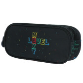 Trousse rectangulaire KIP BOY 22 CM - 2 Cpt