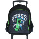 Mochila con ruedas Minecraft Creeper 30 CM Preescolar