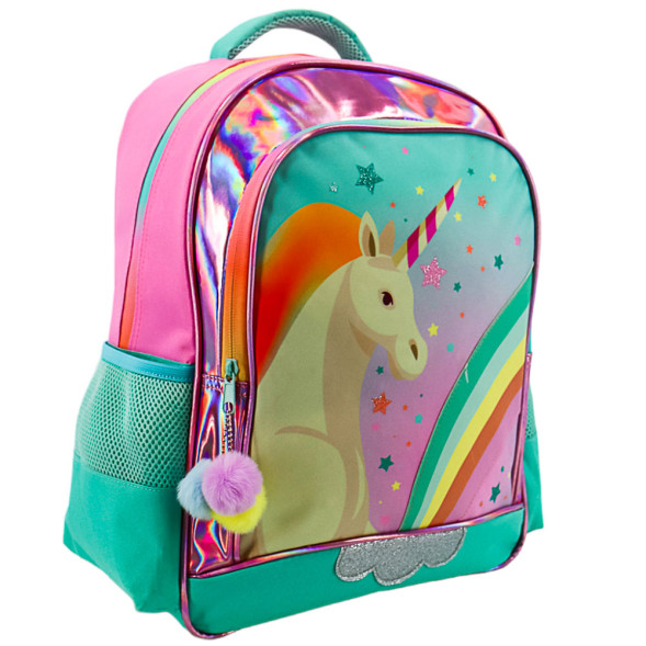 Zaino Licorne Arcobaleno 41 CM Alta qualità