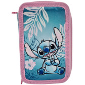 Estuche completo Stitch Blue Hawaii 20 CM - 3 Cpt
