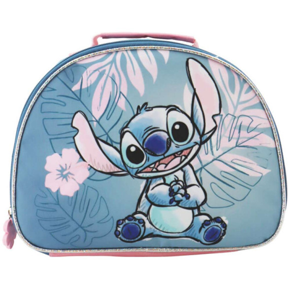 Sac goûter isotherme Stitch Blue Hawaii 25 CM Sac déjeuner